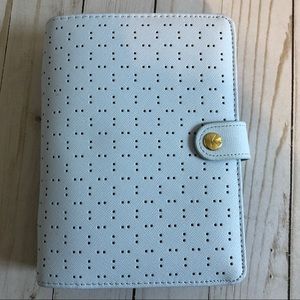 Kikki K Blue Perforated Medium Planner